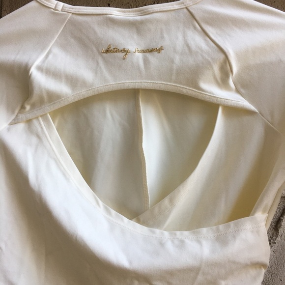 RARE Gymshark Whitney Simmons Long Sleeve Crop Top - Picture 4 of 7